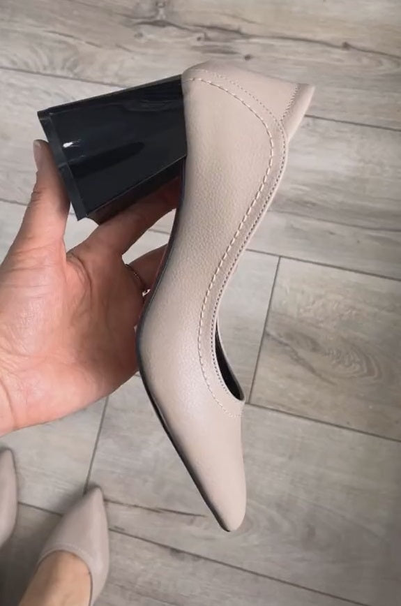 Women's Leather High Heeled Sandals(Buy 2 Free Shipping✔️)