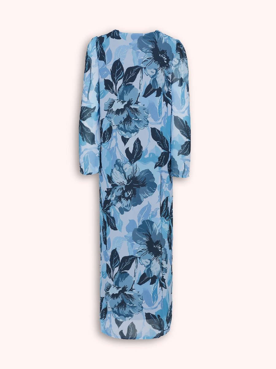 (⏰New Arrivals Promotion $20 OFF) Lou Blue Midi Dress