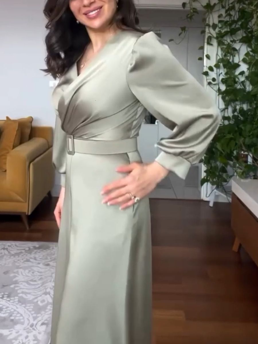 Stylish Satin Fabric Jumpsuit
