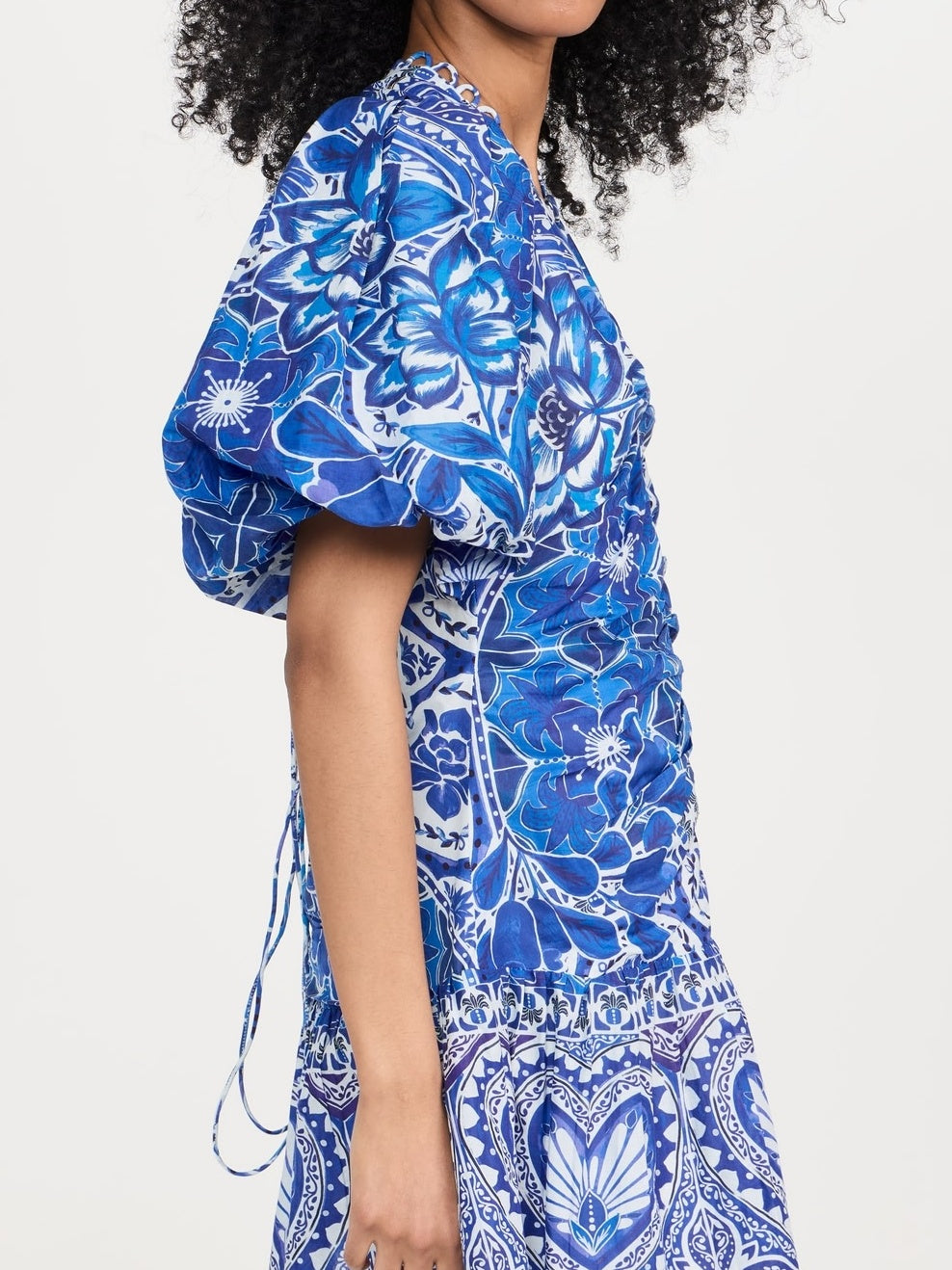 Puff Sleeve Mini Dress