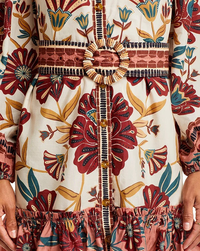 Belted Mini Shirt Dress