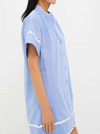 Casual Belted Mini Dress