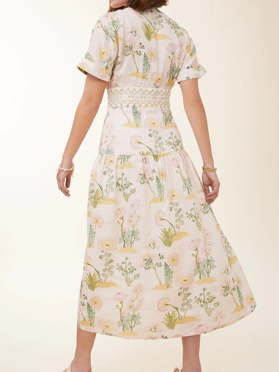 Floral Print Midi Dress