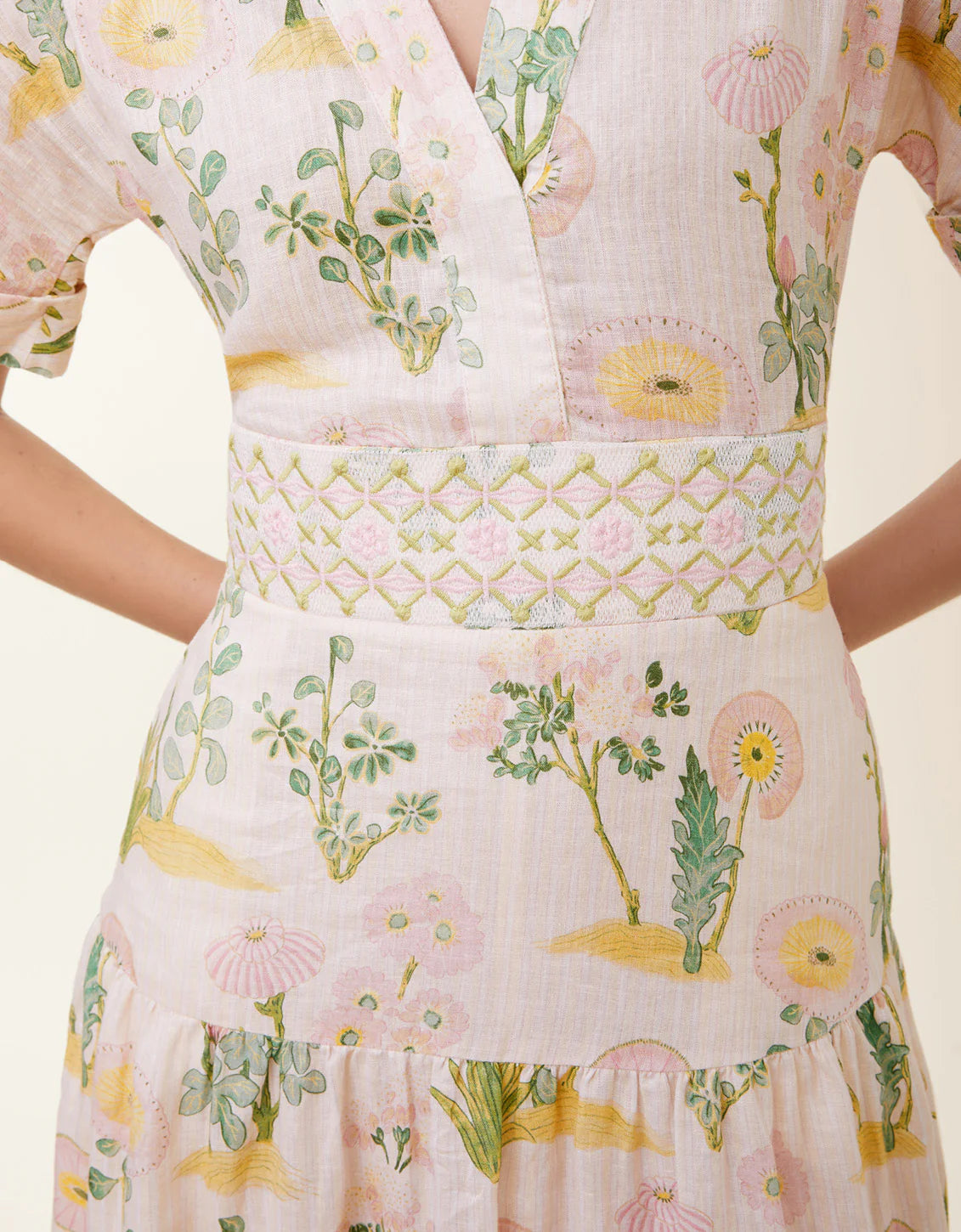 Floral Print Midi Dress