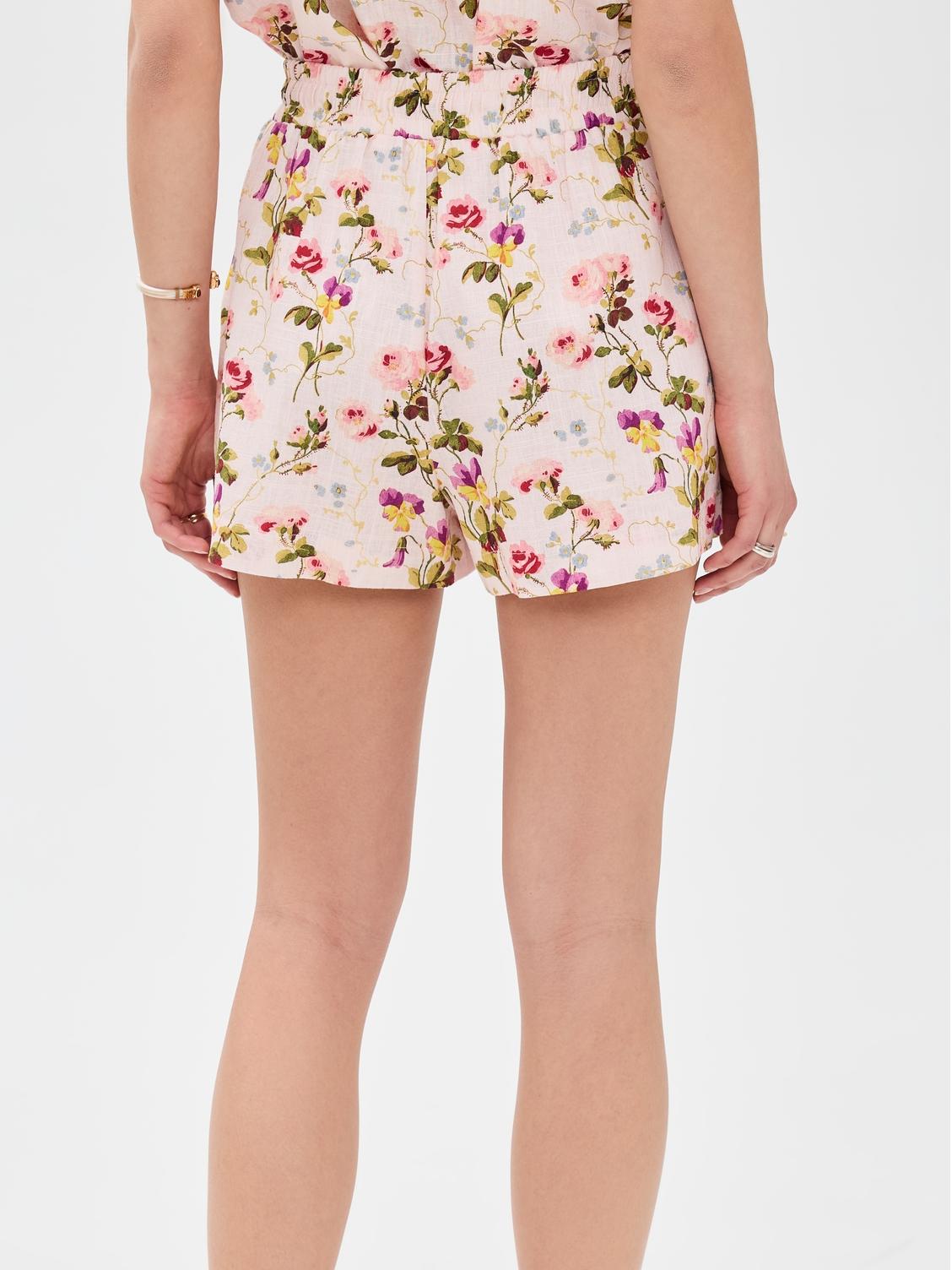 Printed Lace Casual Two Piece Set