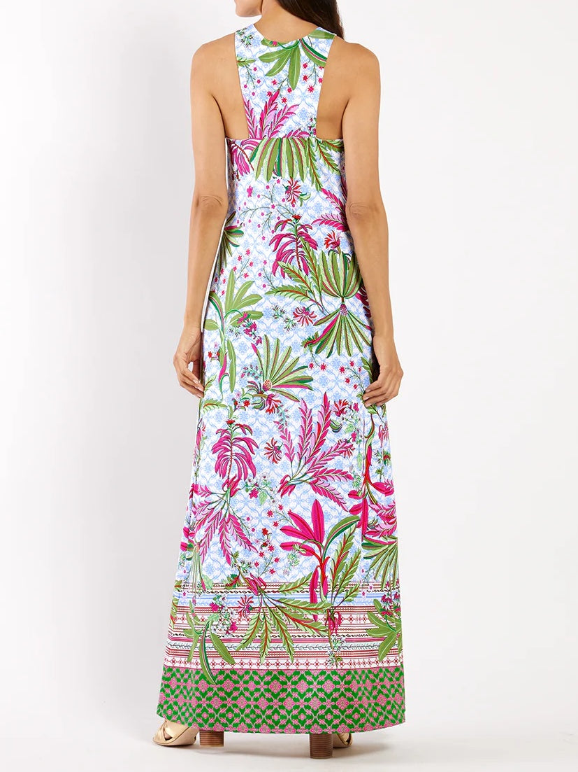 Elegant Sleeveless Silhouette Dress
