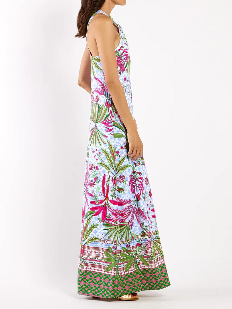 Elegant Sleeveless Silhouette Dress