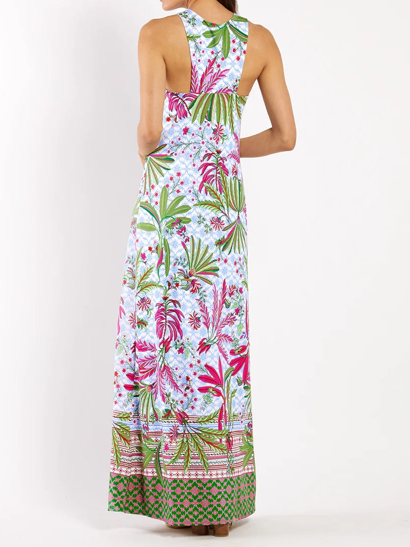 Elegant Sleeveless Silhouette Dress