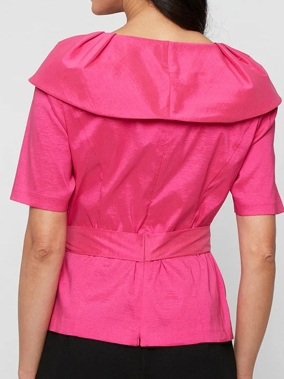 Elbow Sleeve Stretch Top