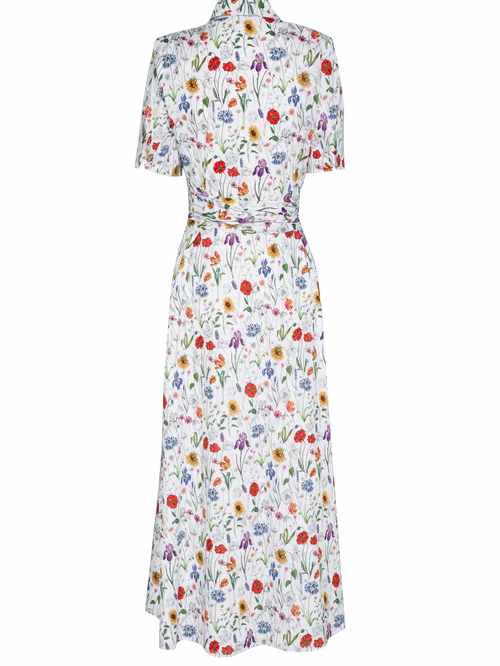 Floral Print Shirt Dress
