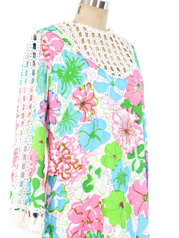 Floral Printed Caftan