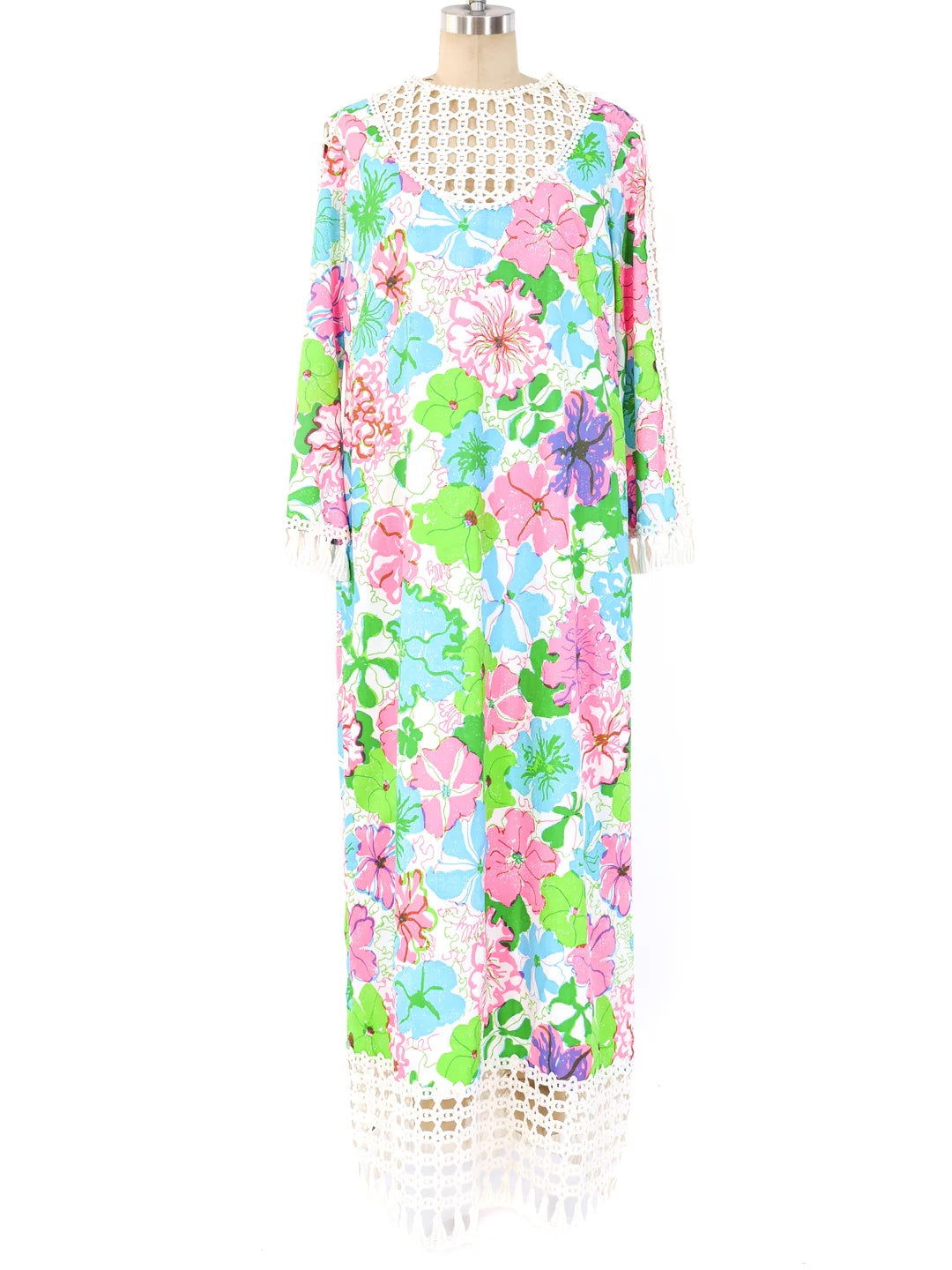 Floral Printed Caftan
