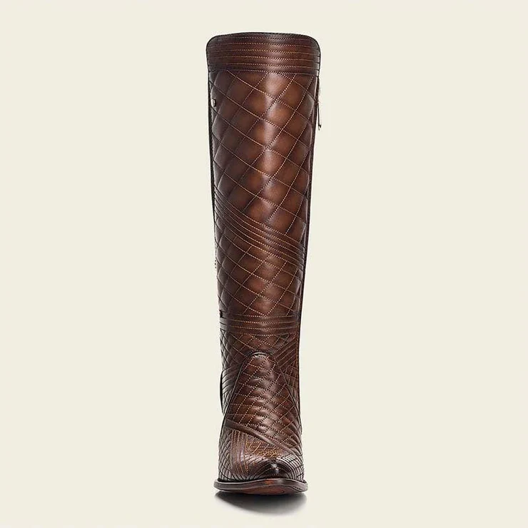 Cowhide Honey Casual Boots