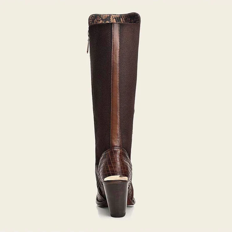 Cowhide Honey Casual Boots