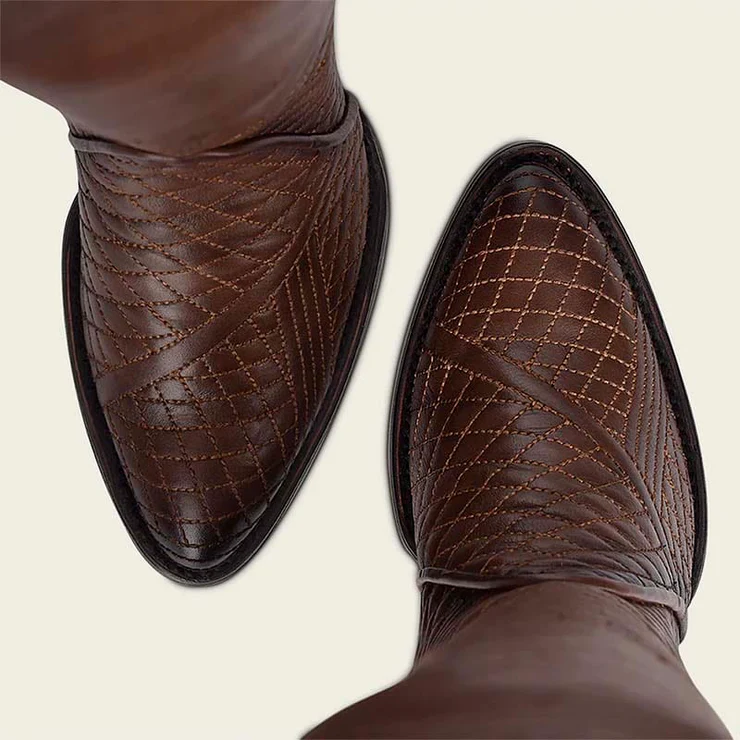 Cowhide Honey Casual Boots