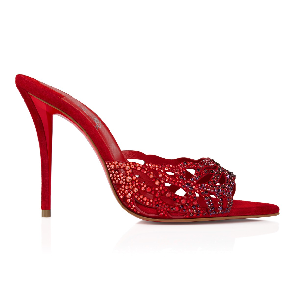 Fish-Mouth Open-Toe Red Heels