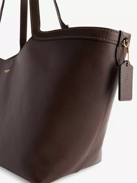 (⏰Last Day Promotion $10 OFF)-Branded Leather Tote Bag