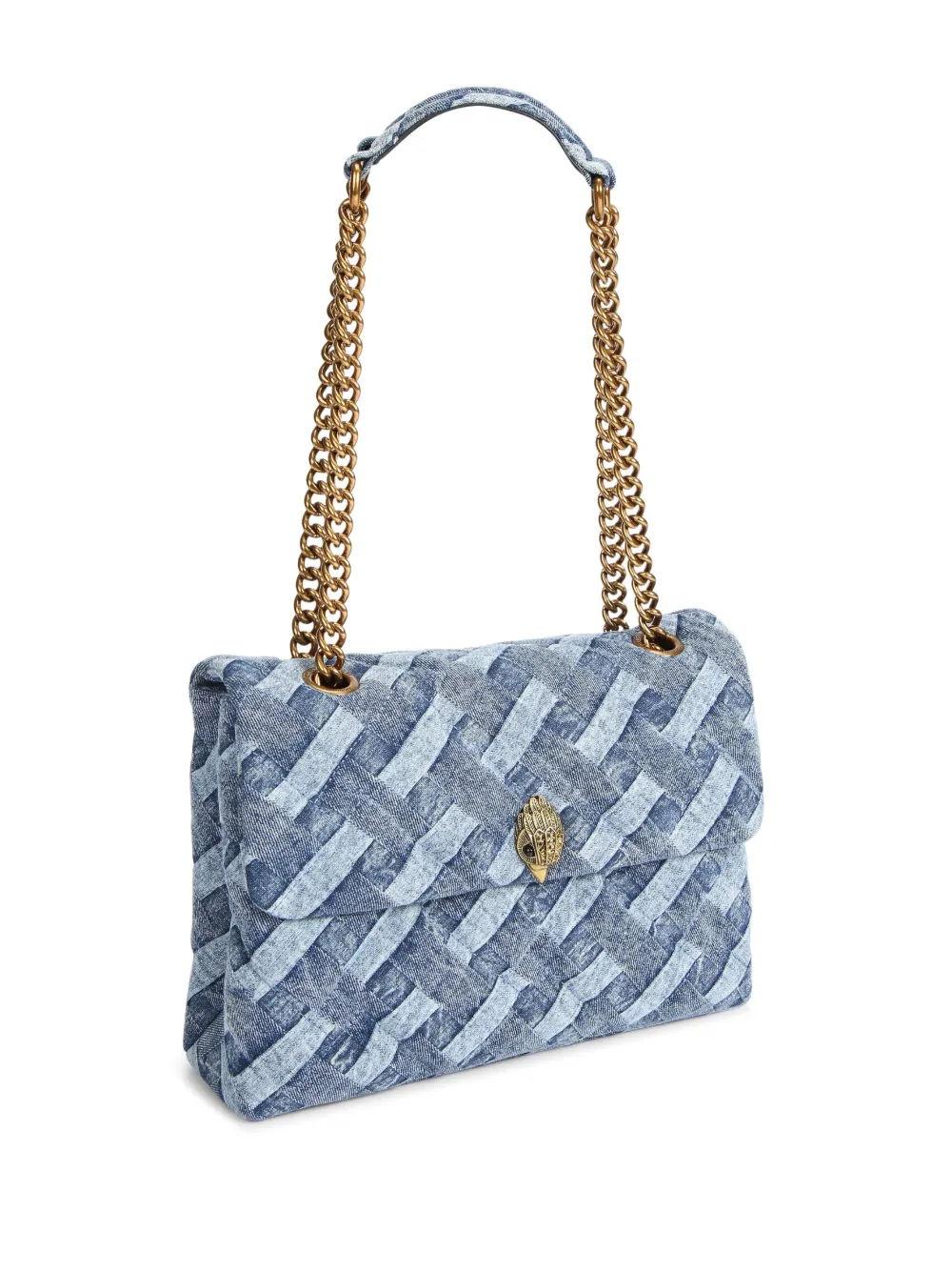 Large Soft Denim Shoulder Bag