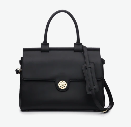 Jemma Bags Emma 32 Petite Handbag In Black Vanilla