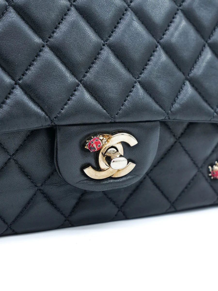 Chanel Lambskin Ladybug Classic New Mini Bag