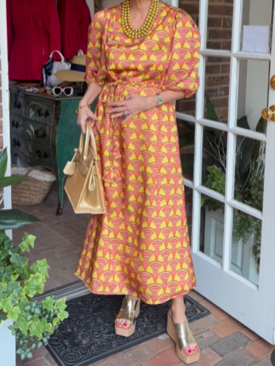 Printed Dress