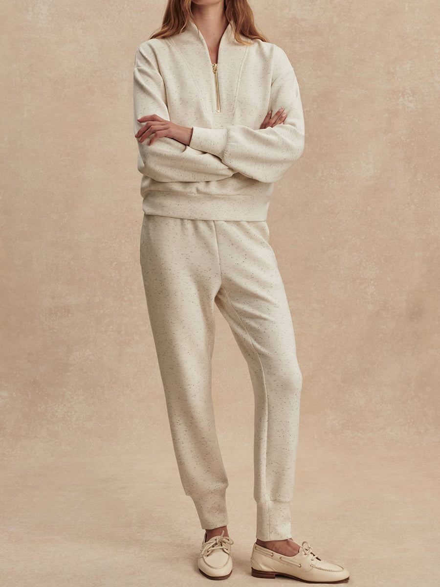 Zip Up Two Pieces Set