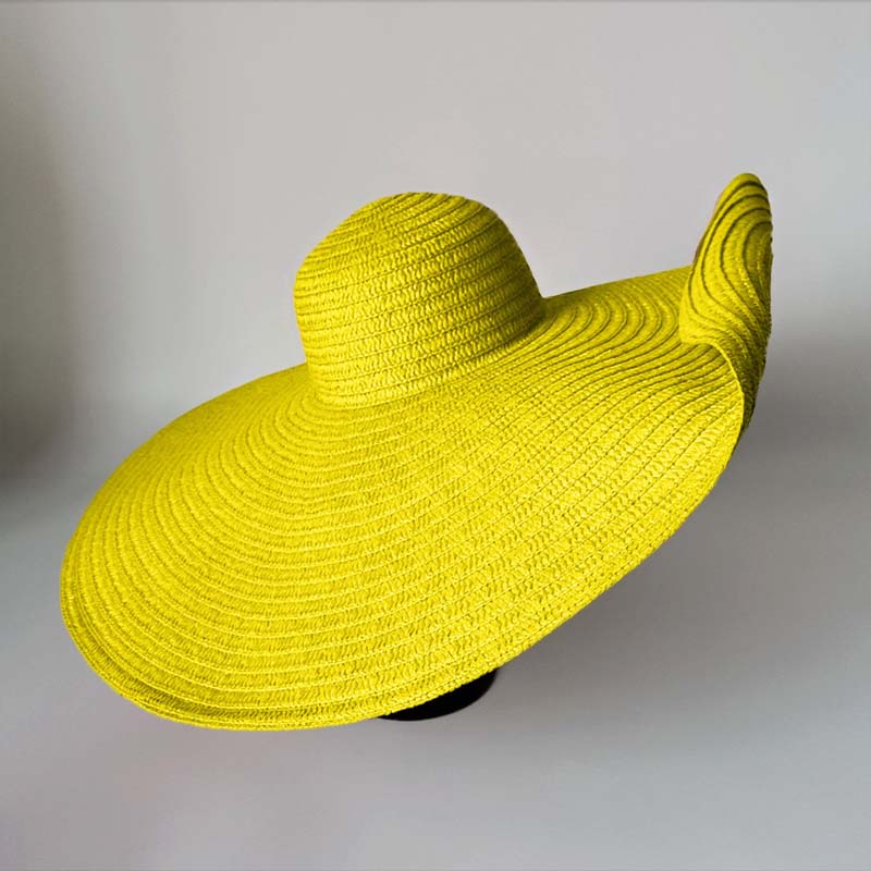 Seaside Beach Sun Hat Oversized Straw Hat