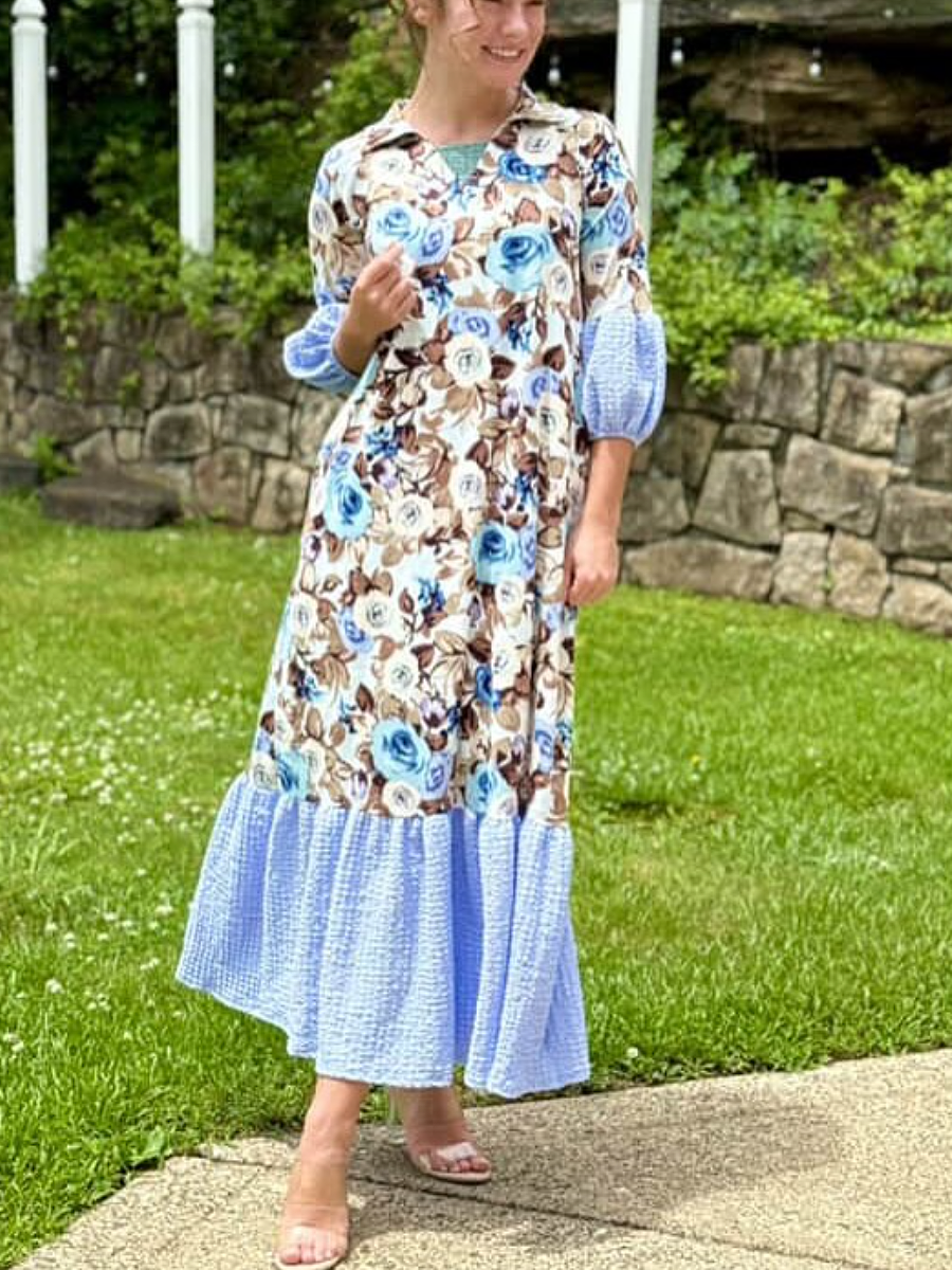 Printed Dress