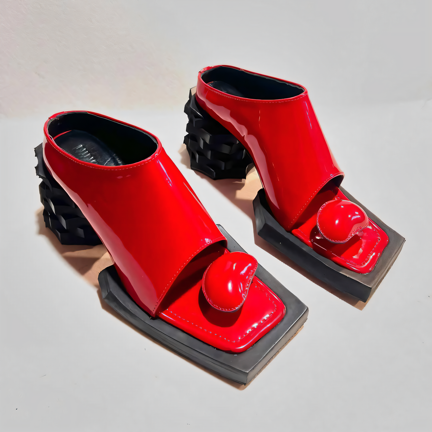 Fashion Chunky Square-toe Heels(Buy 2 Free shipping💥)