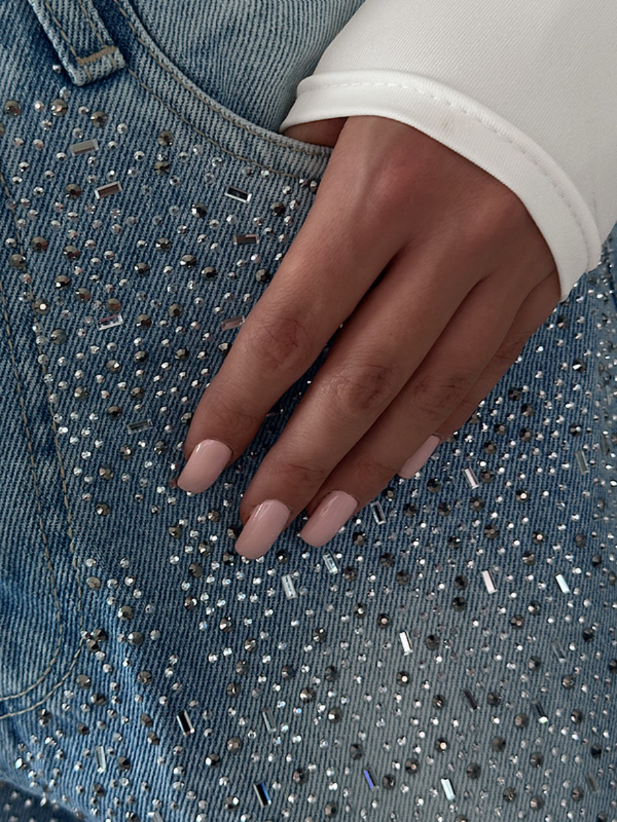 Stylish Bedazzled Rhinestone Jeans
