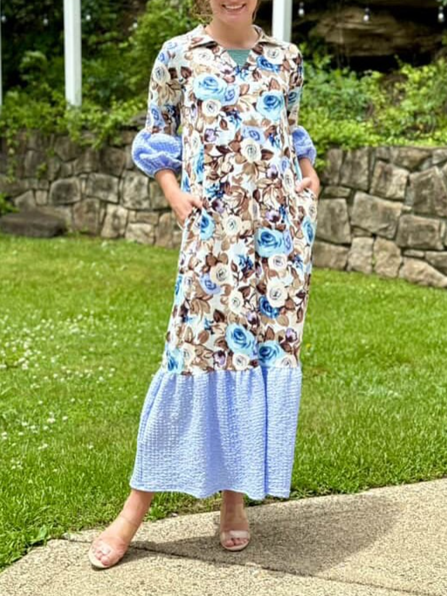 Printed Dress