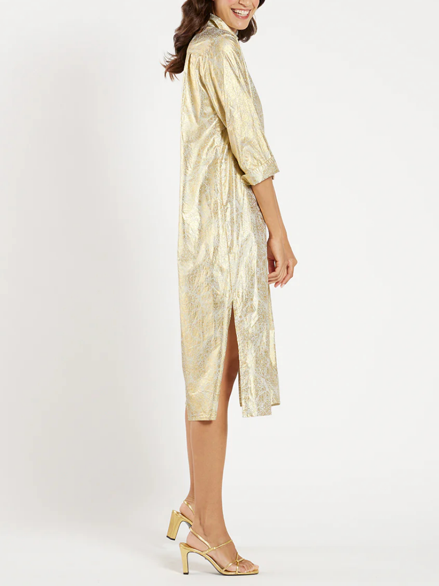 Elegant Cotton Caftan Dress