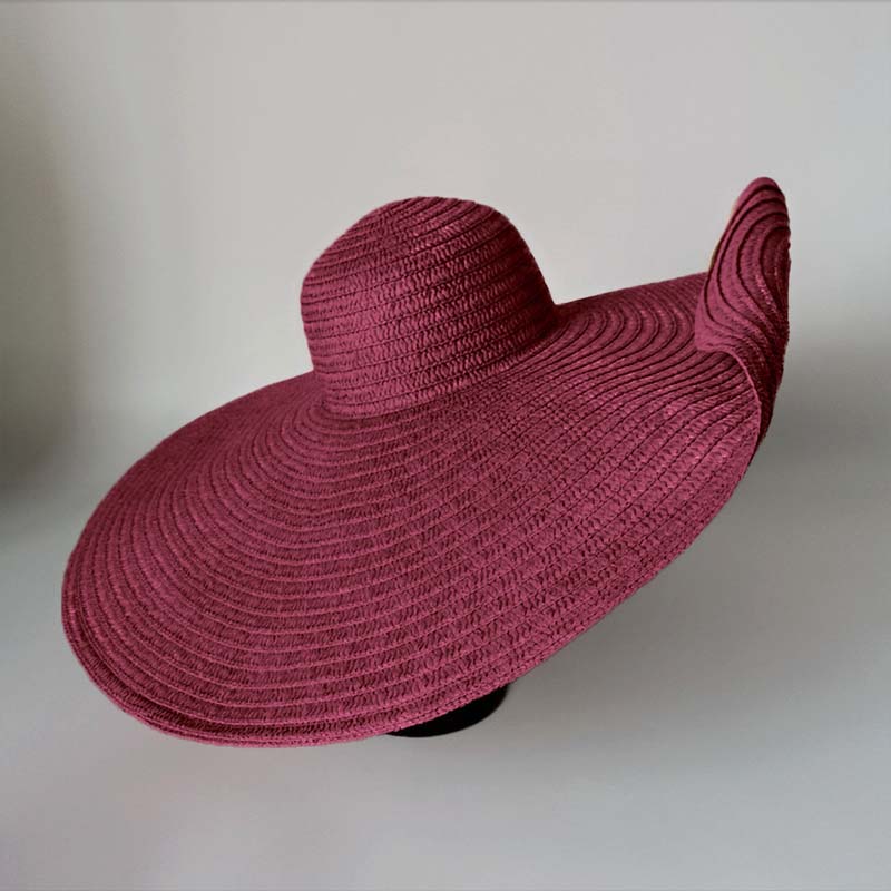 Seaside Beach Sun Hat Oversized Straw Hat