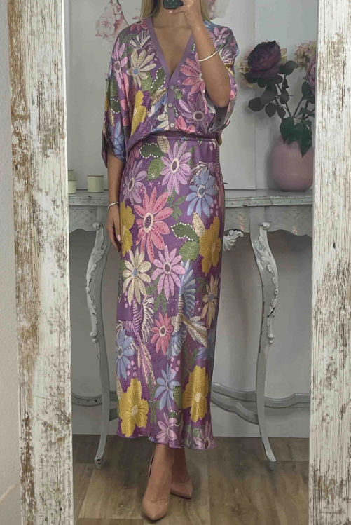 Chic Floral Comfy 2pc Set
