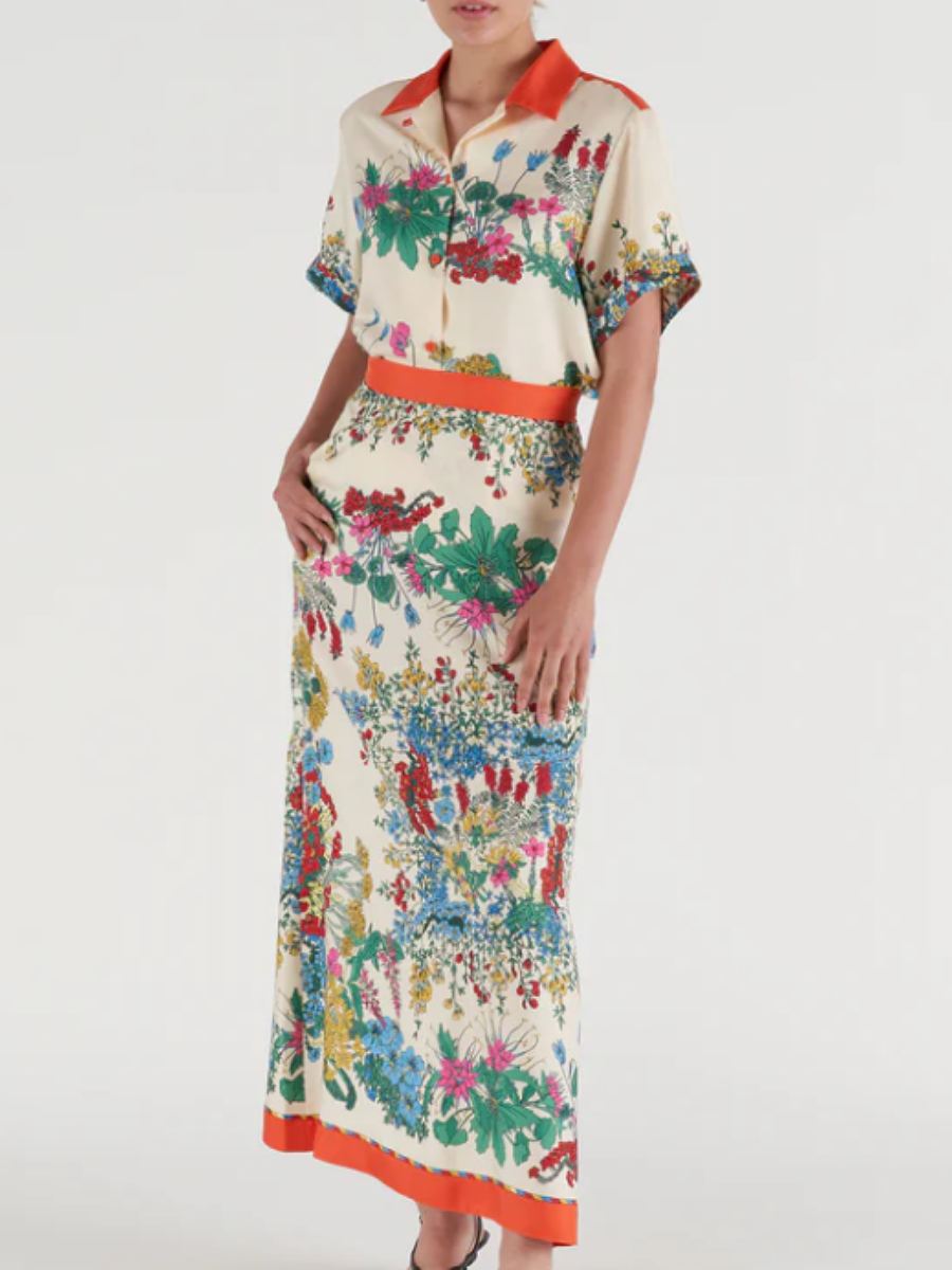 Printed Suit