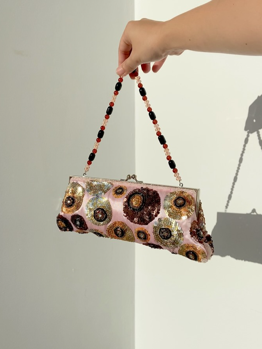 Sequin Beaded Tote