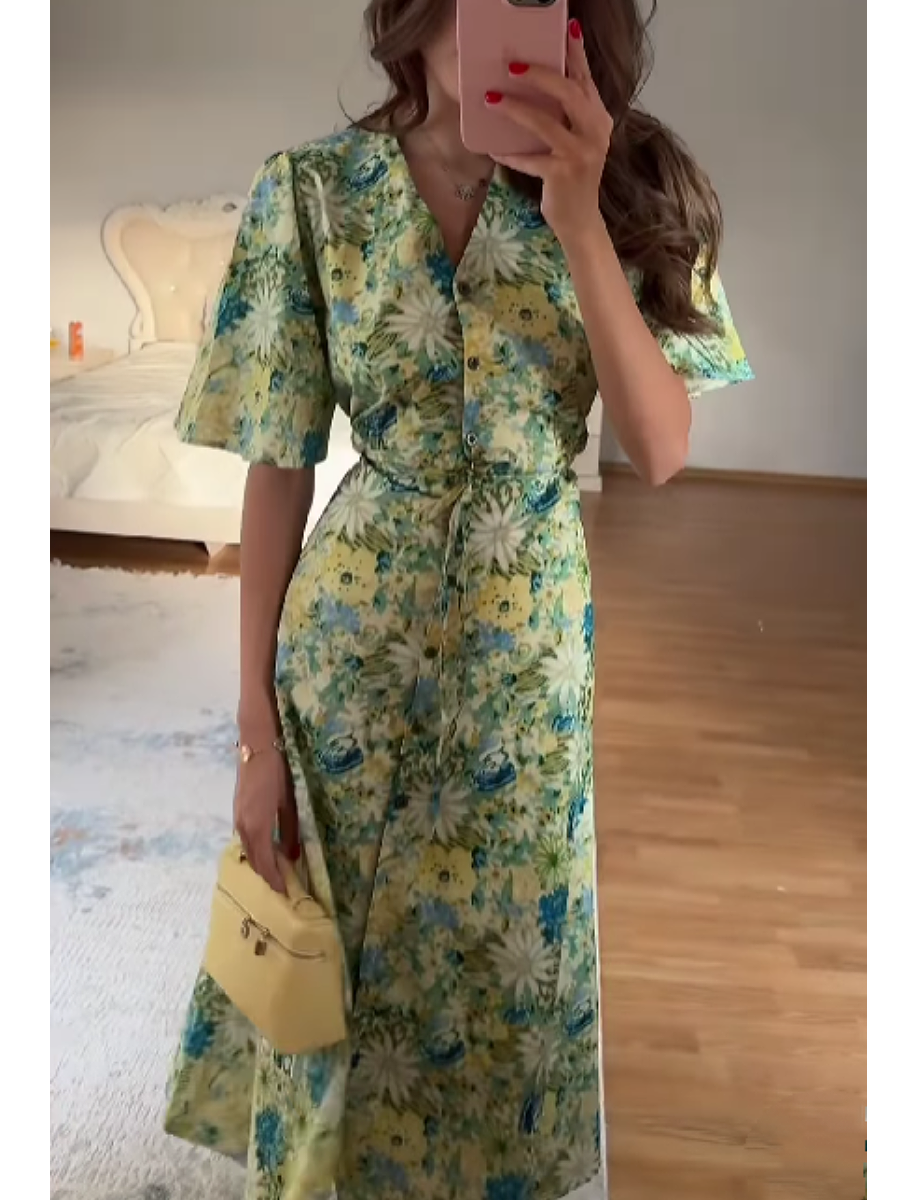Printed Dress