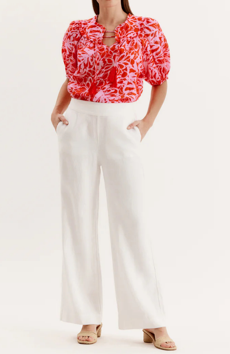 Tasseled Strappy Primrose Top