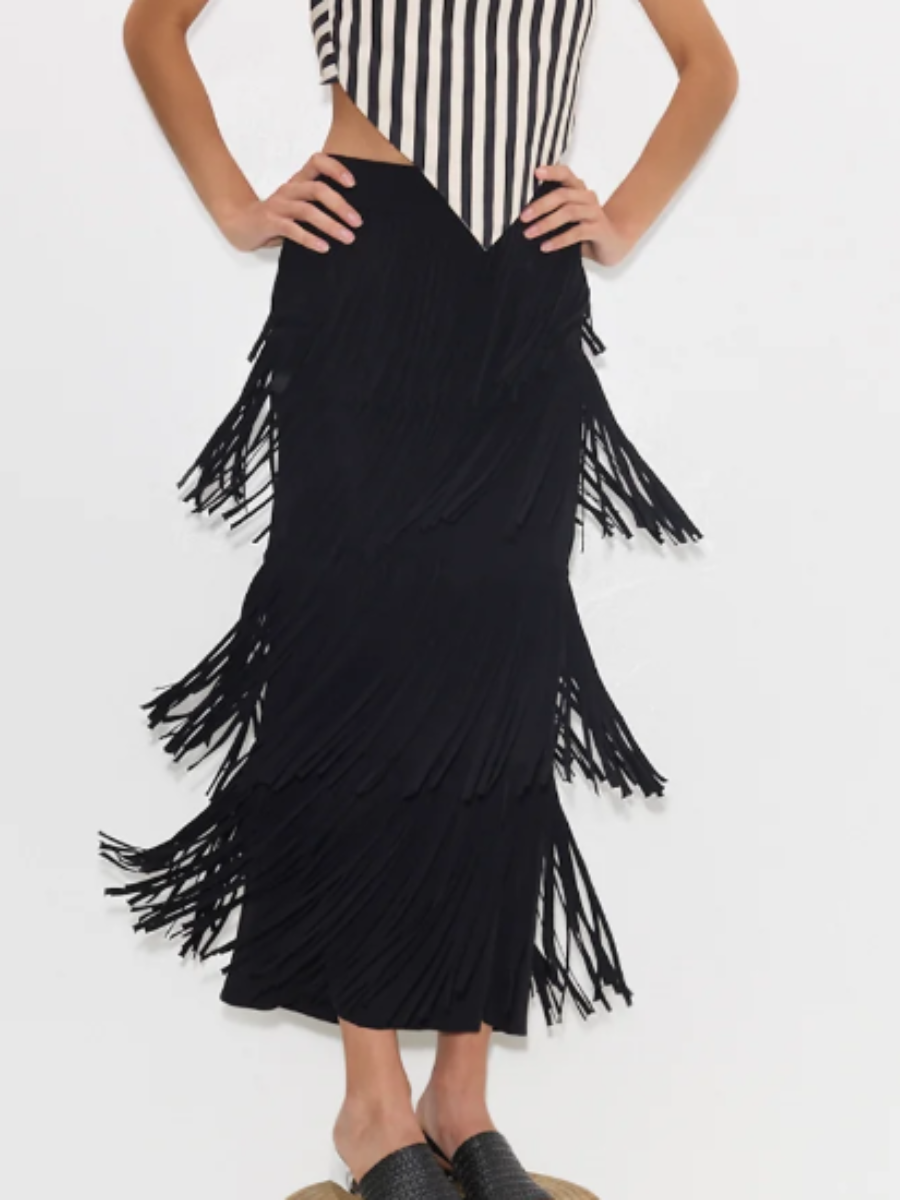 Fringed Skirt