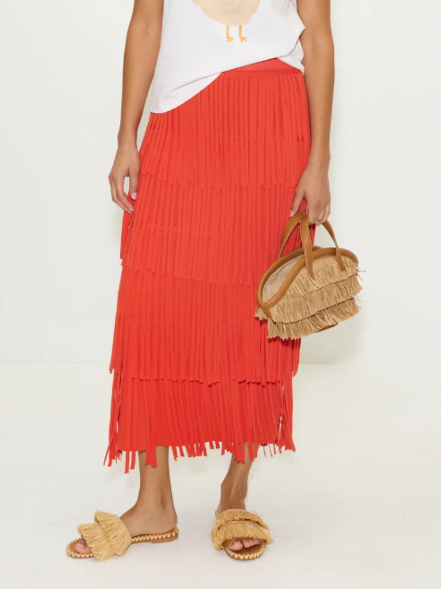 Fringed Skirt