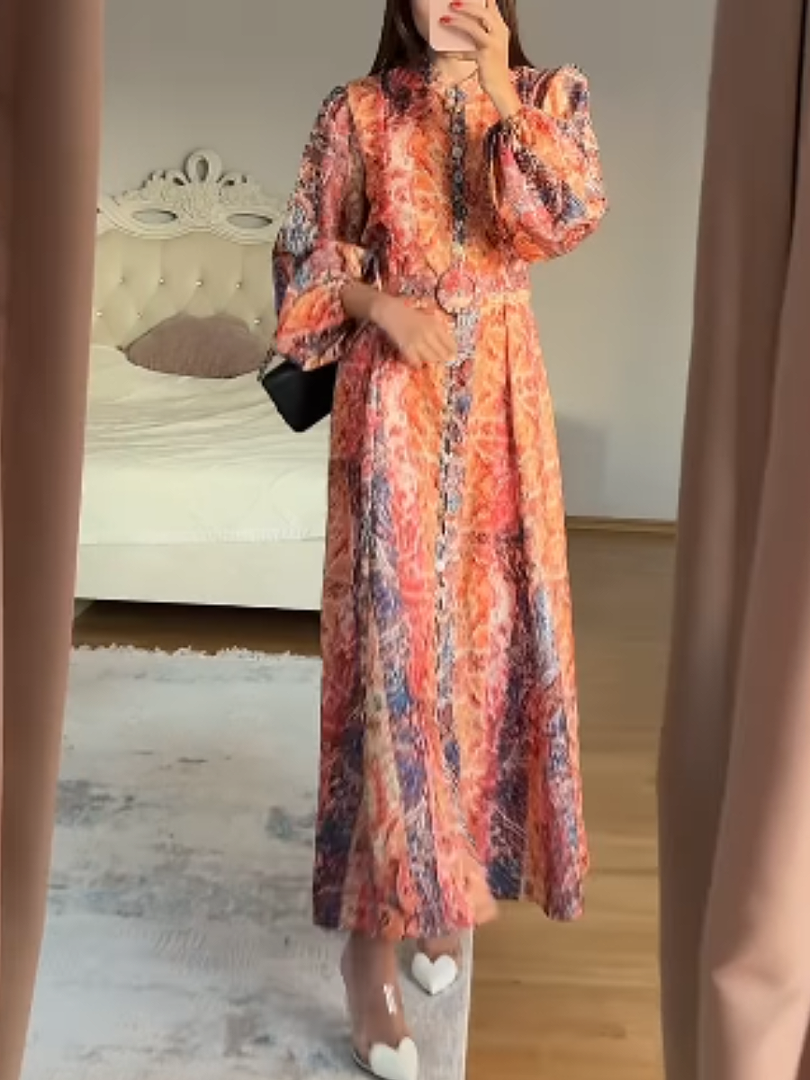 Printed Dress