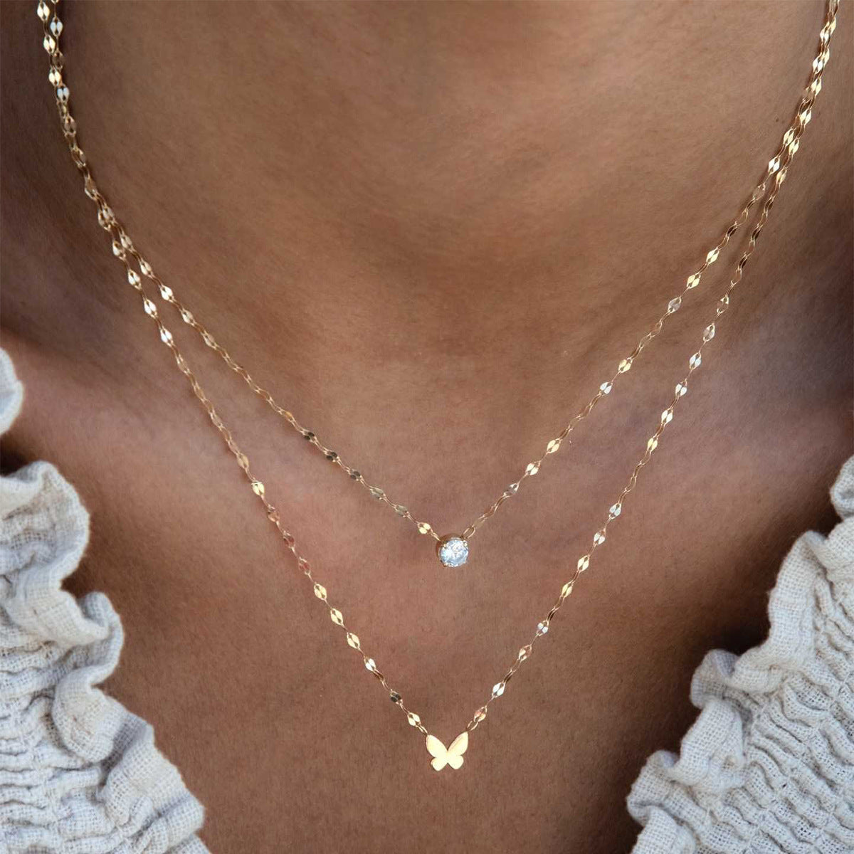 Butterfly Air Necklace