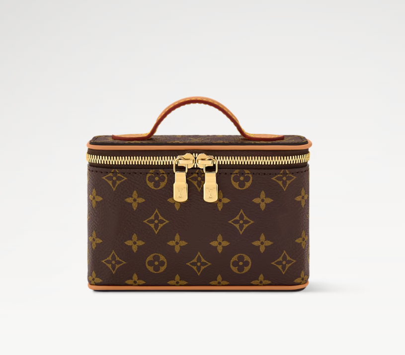 Beauty Case Monogram Mini Brown