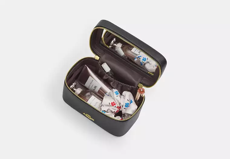 Cosmetic Case In Signature Denim