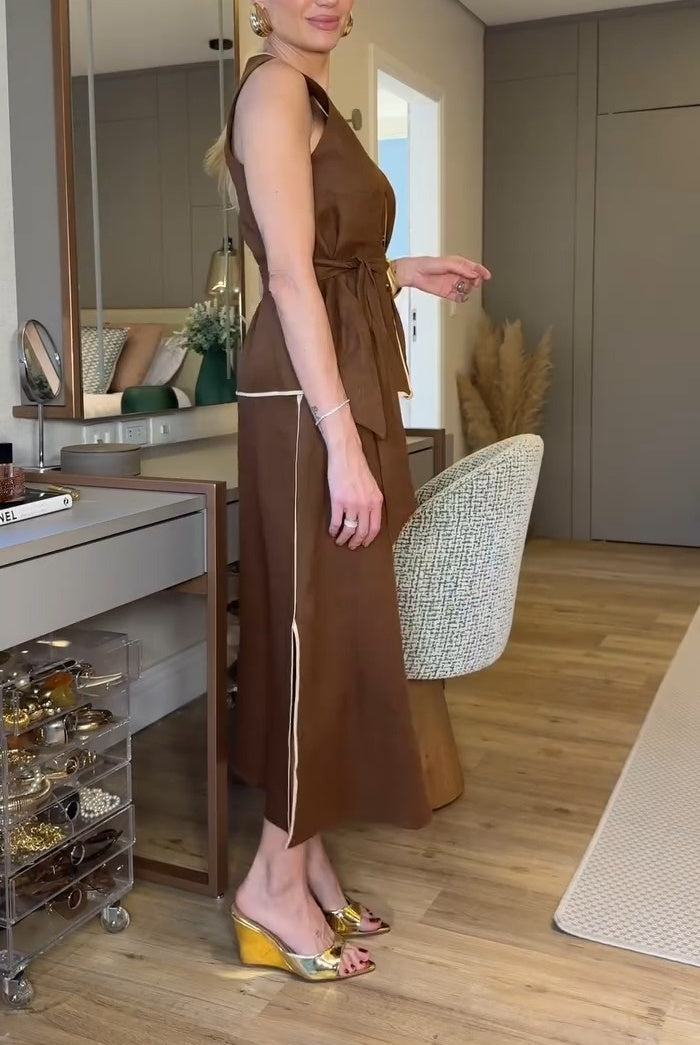 Suit Cloth Skirt Two-Piece Set