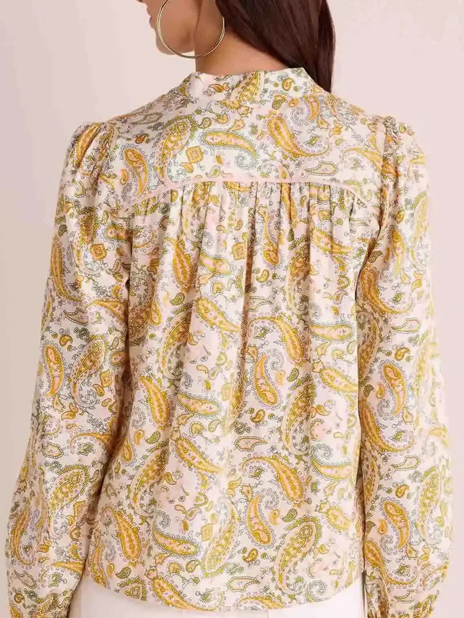 Embroidered Printed Two-piece Set