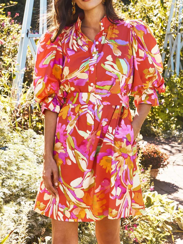 Tiger Lily Floral Dress