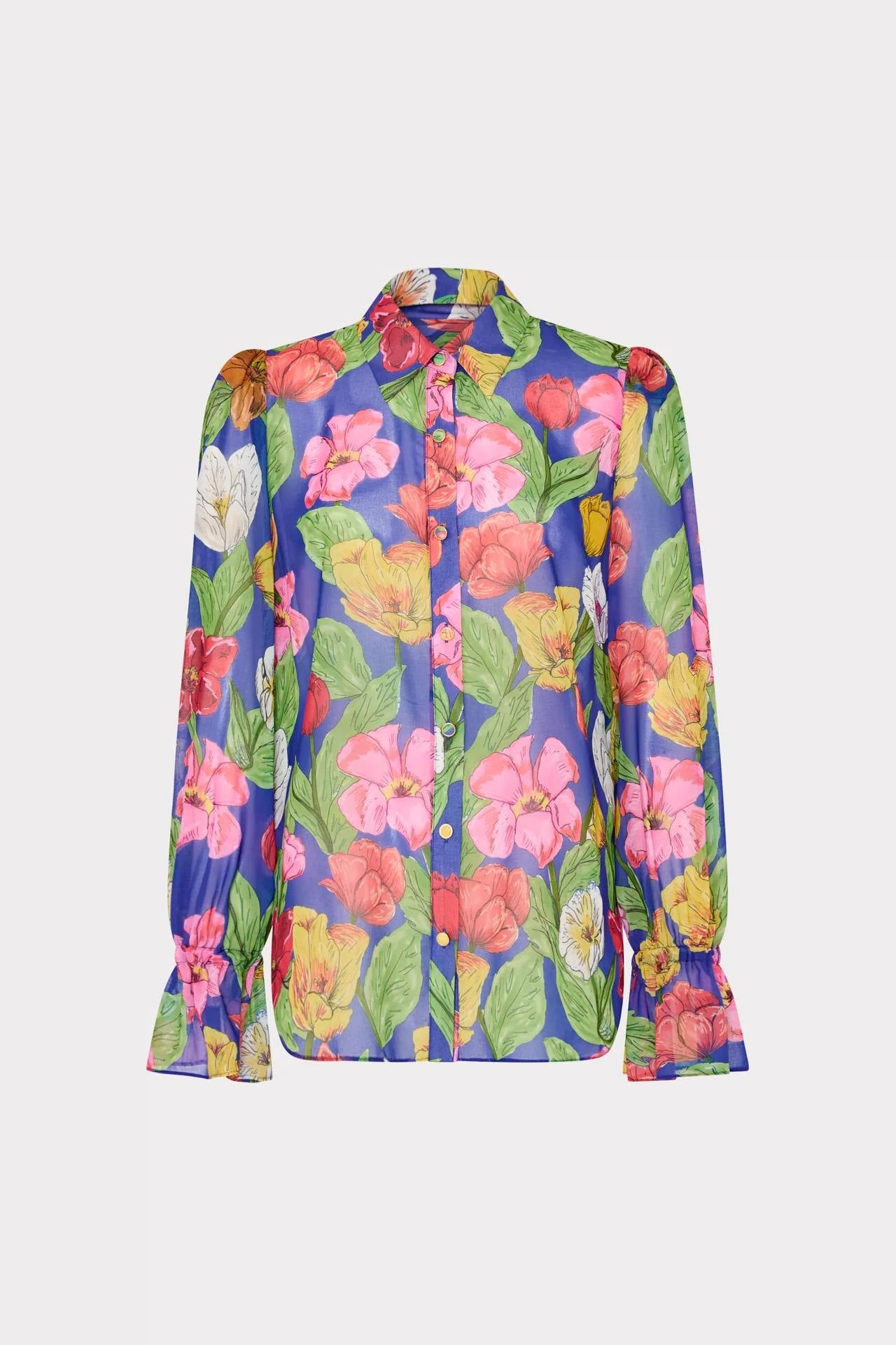 Tulip Rose Lace Blouse