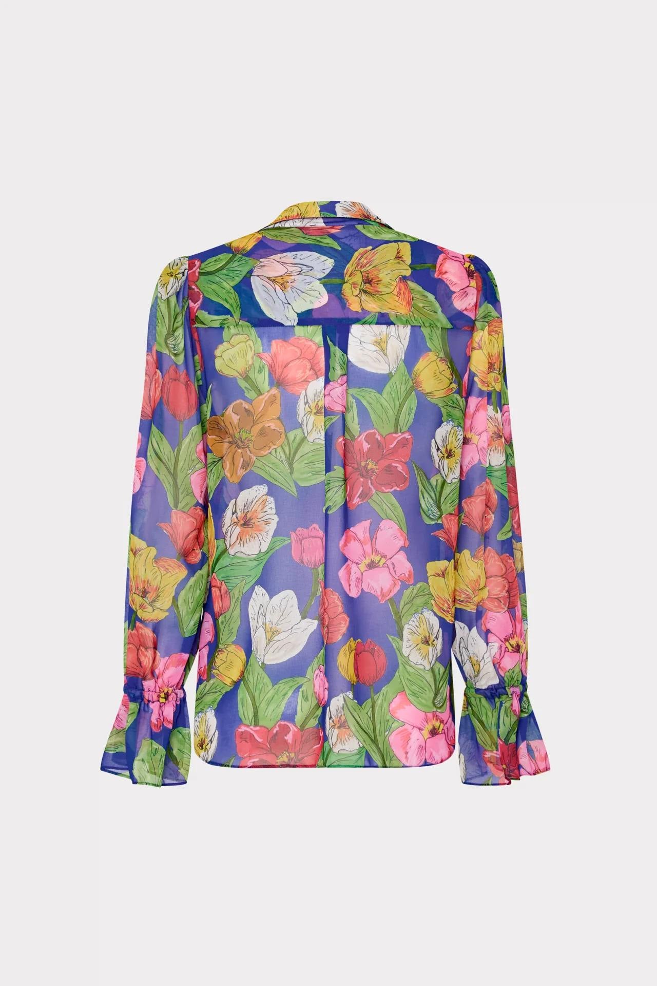 Tulip Rose Lace Blouse