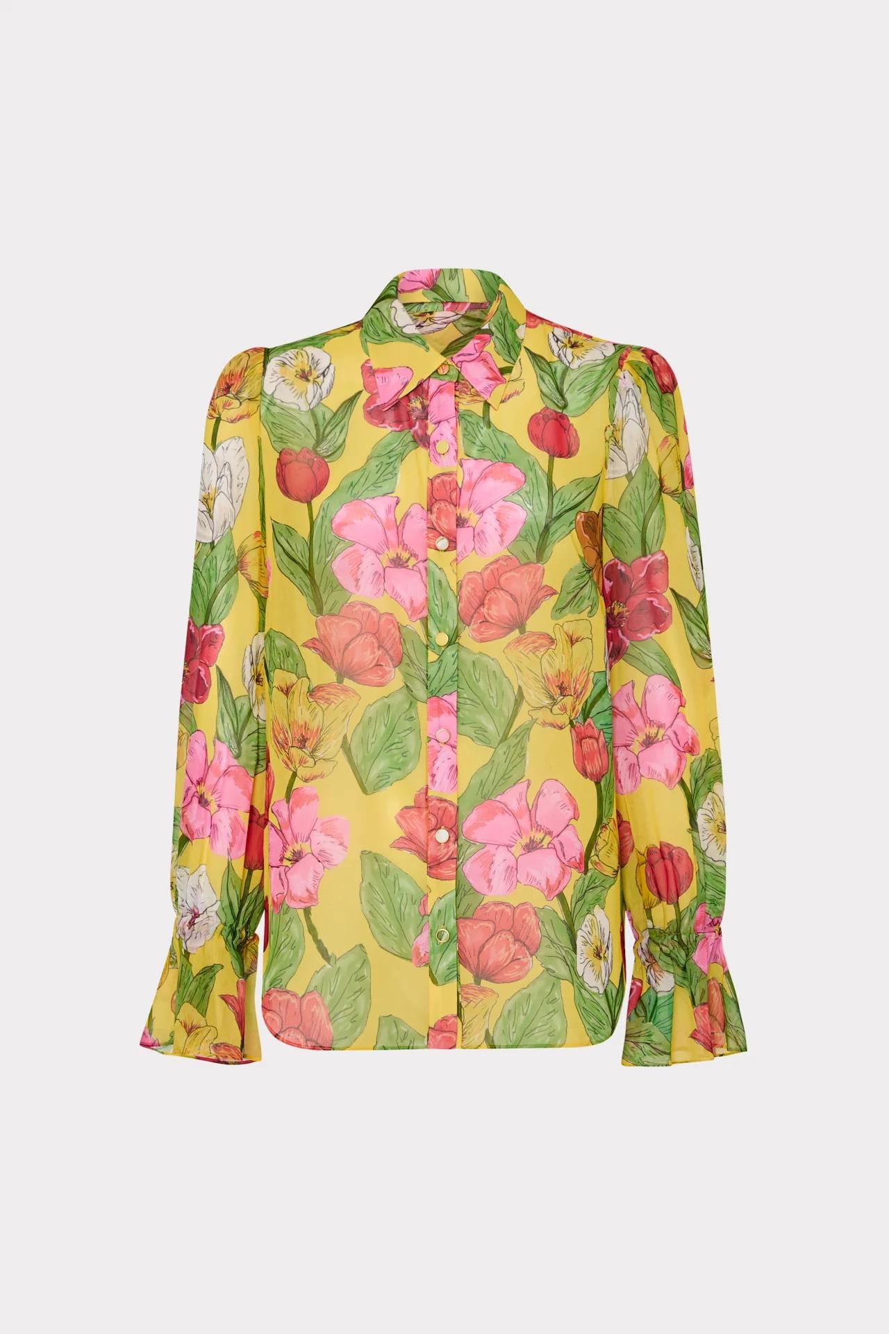 Tulip Rose Lace Blouse